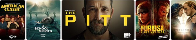 Premium Channel Offer including MGM Plus, Paramount Plus with SHOWTIME, HBO Max, Cinemax and STARZ