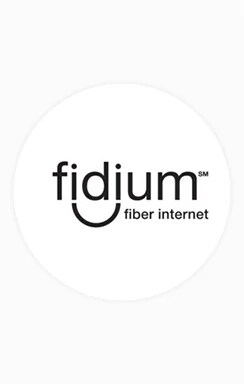 Fidium Fiber Internet.