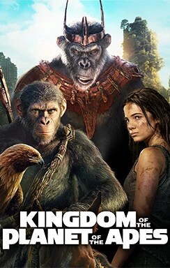 Kingdowm of the Planet of the Apes movie.